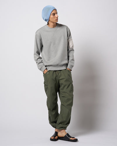 utility pocket sweatshirt