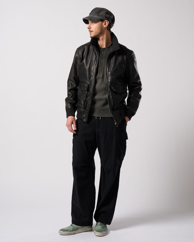 leather rib jersey type A-2