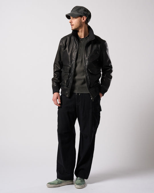 leather rib jersey type A-2
