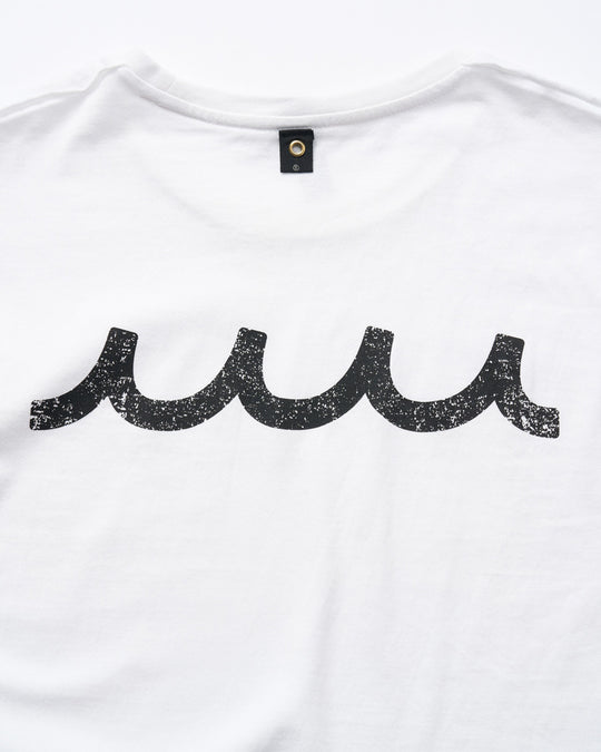 【muta × wjk】cut-off mock-neck L/S(printed)