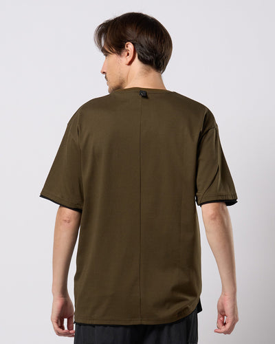 cool touch zip-pocket S/S