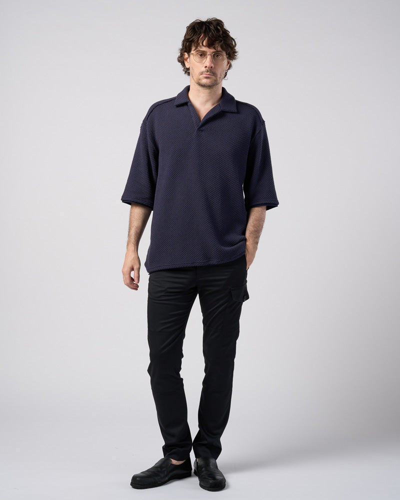 russell knit skipper polo H/S