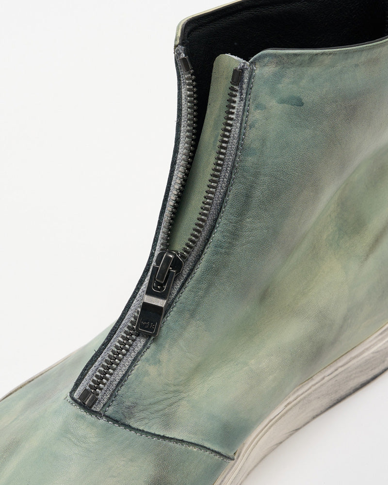 front zip bootie
