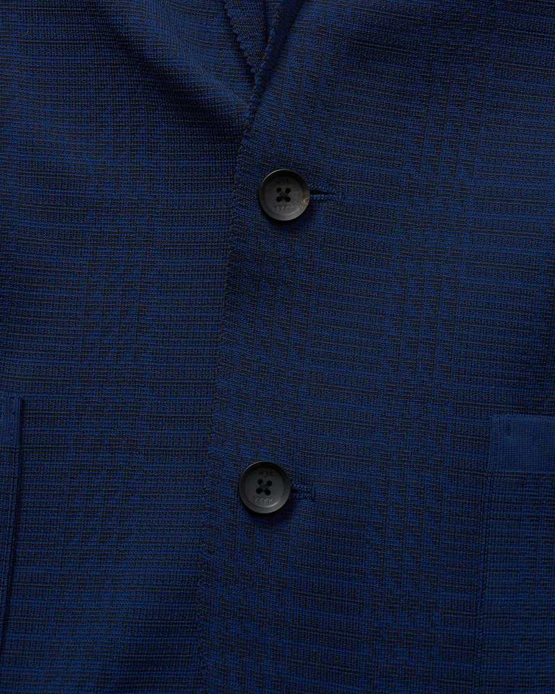 【muta × wjk】function knit jacket (jacquard check)