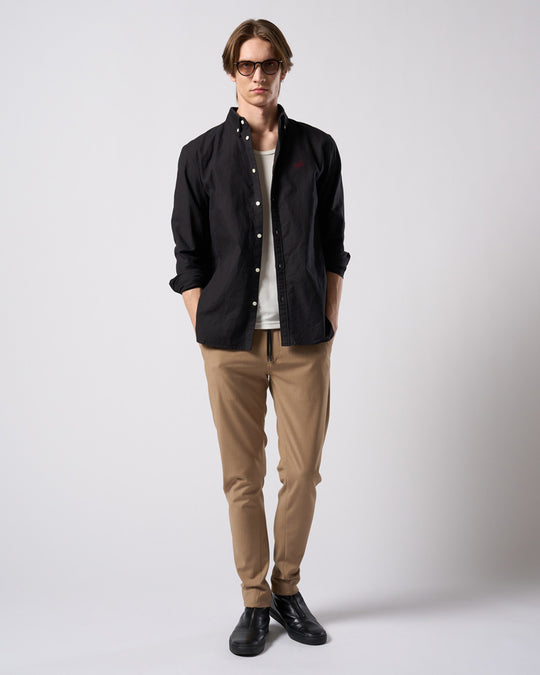 3D banana slim pants