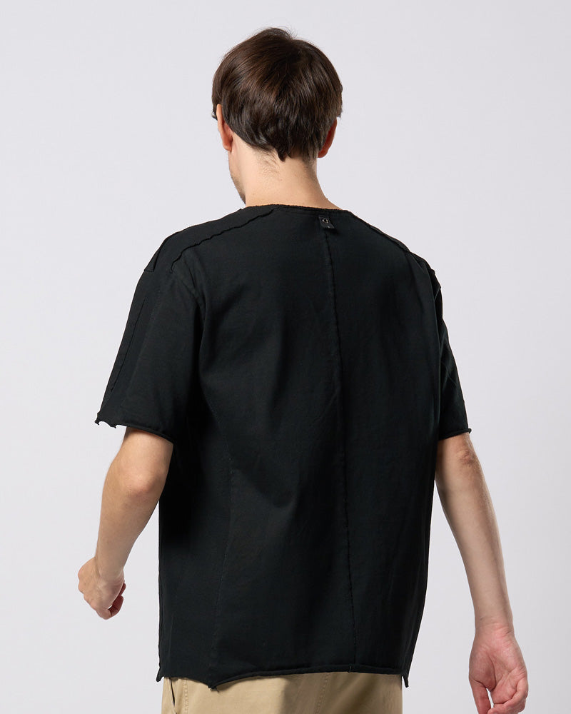 tight jersey cut-off S/S