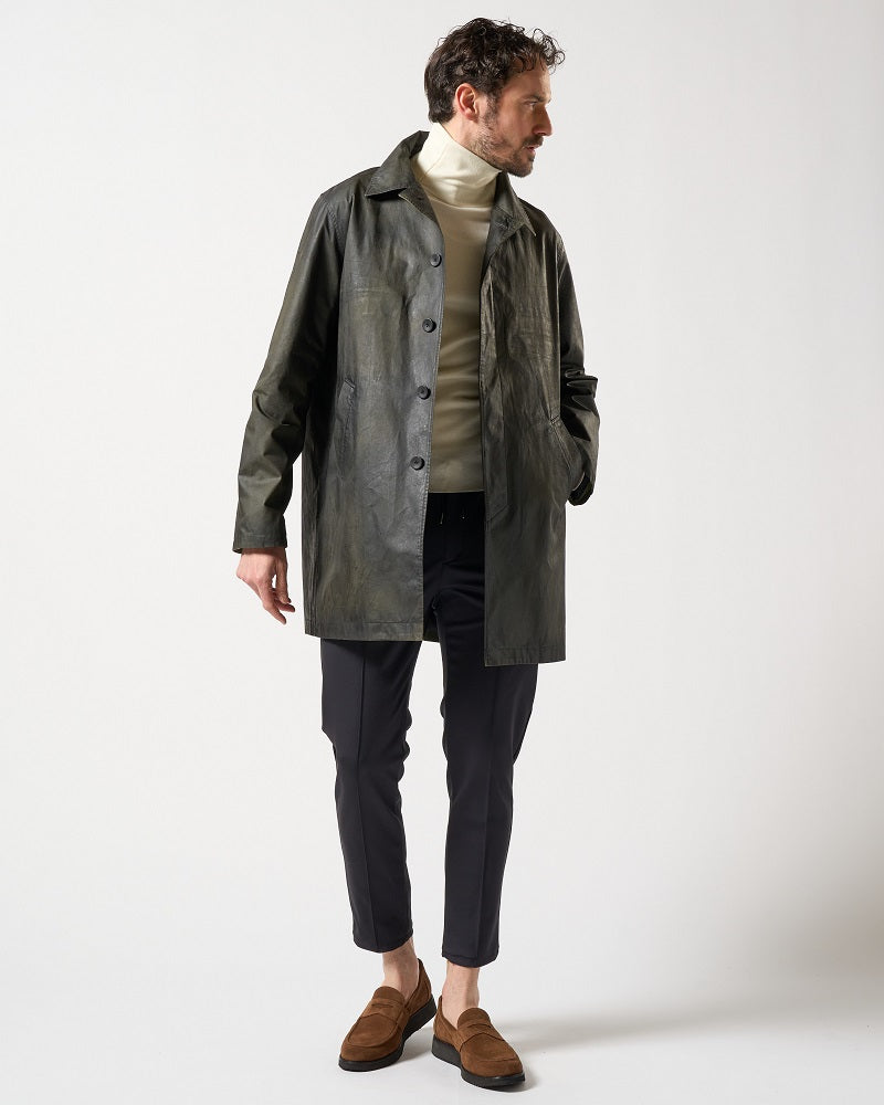 light soutien collar coat (brown) | ok.soon