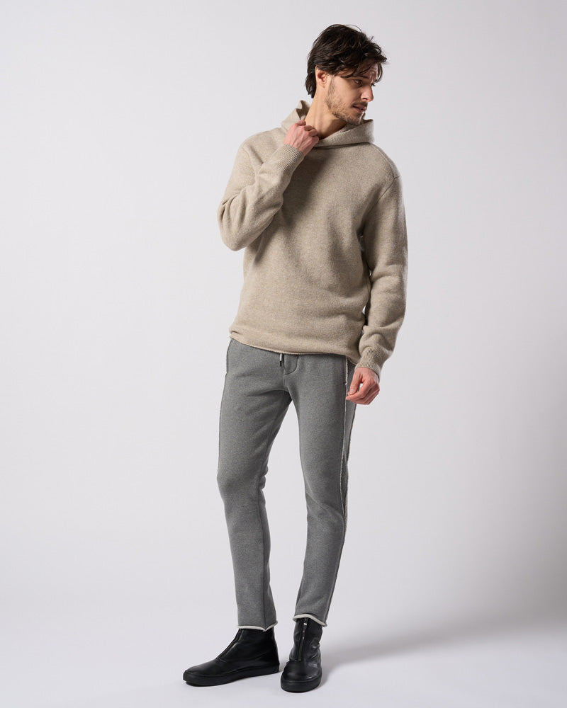 back pile hoodie