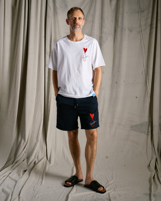 【Maison Honoré Paris × wjk】heart fish cut-off S/S
