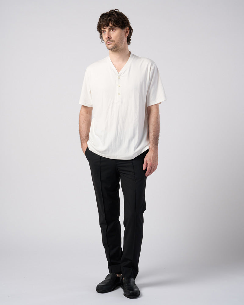 luxury cotton smart collar S/S