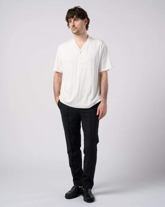 luxury cotton smart collar S/S