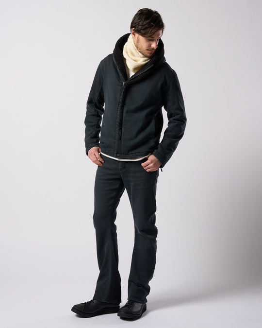 fancy yarn knit snood
