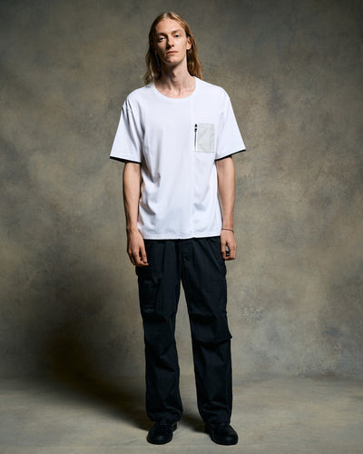 cool touch zip-pocket S/S