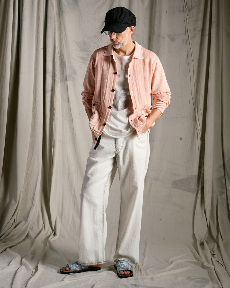 GIMA stripe knit shirt