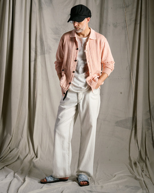 GIMA stripe knit shirt