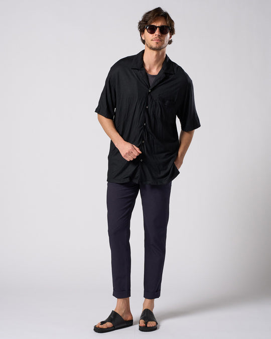 tuck slim slacks