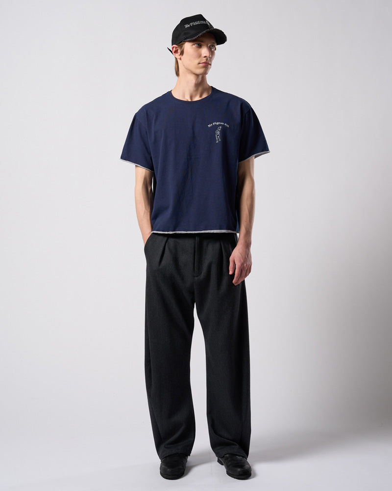 【Ohta Design × wjk】"relax" cut-off S/S
