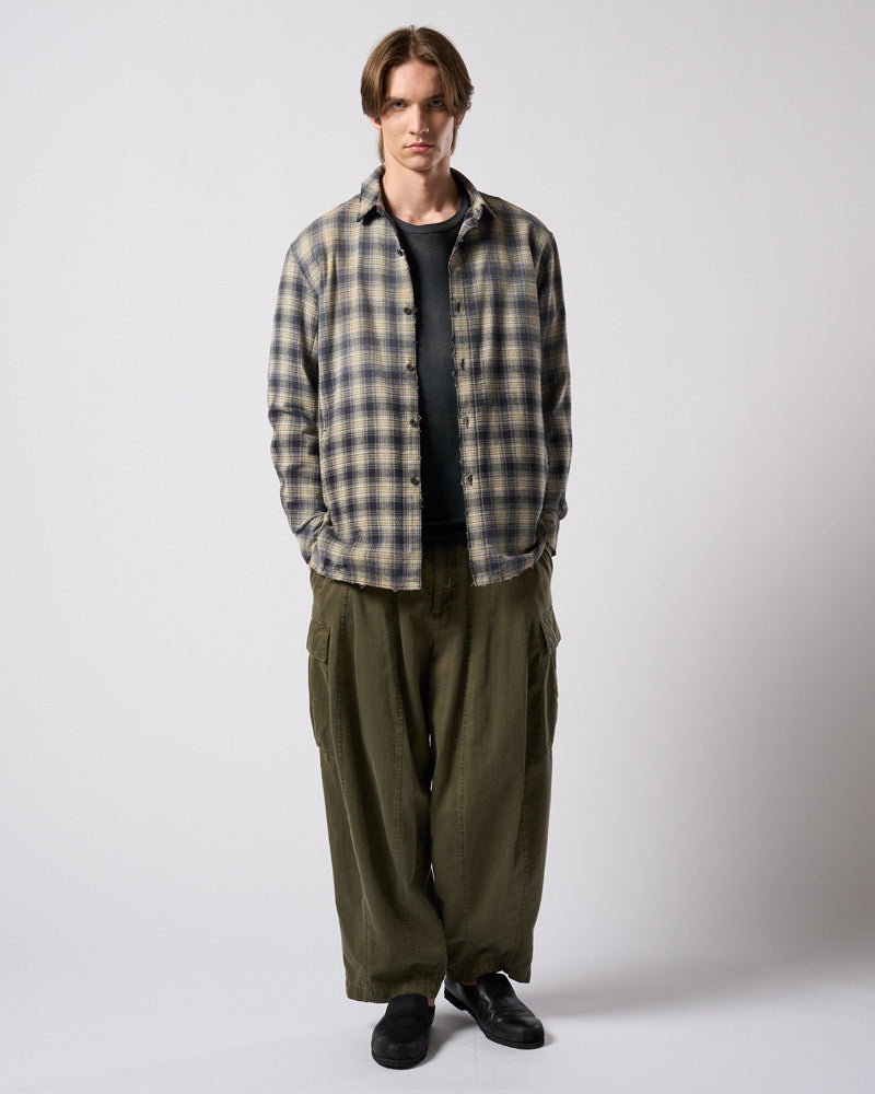 fade cut-off sweatshirt