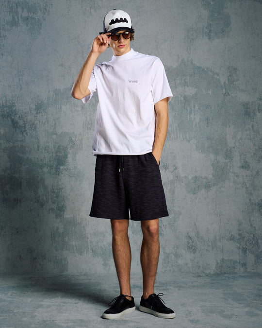 【muta × wjk】knit jacquard relax shorts
