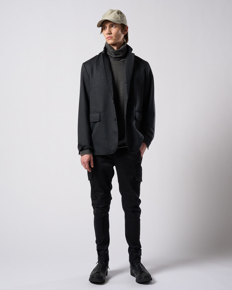 venetian stripe single jacket