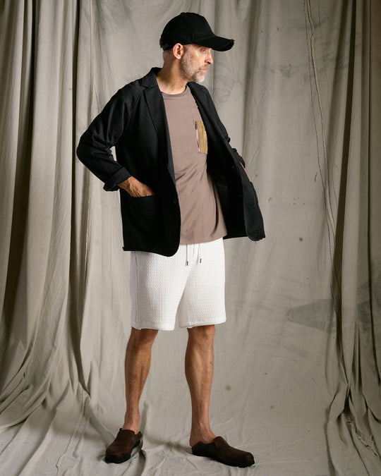 contrast pocket pull-over