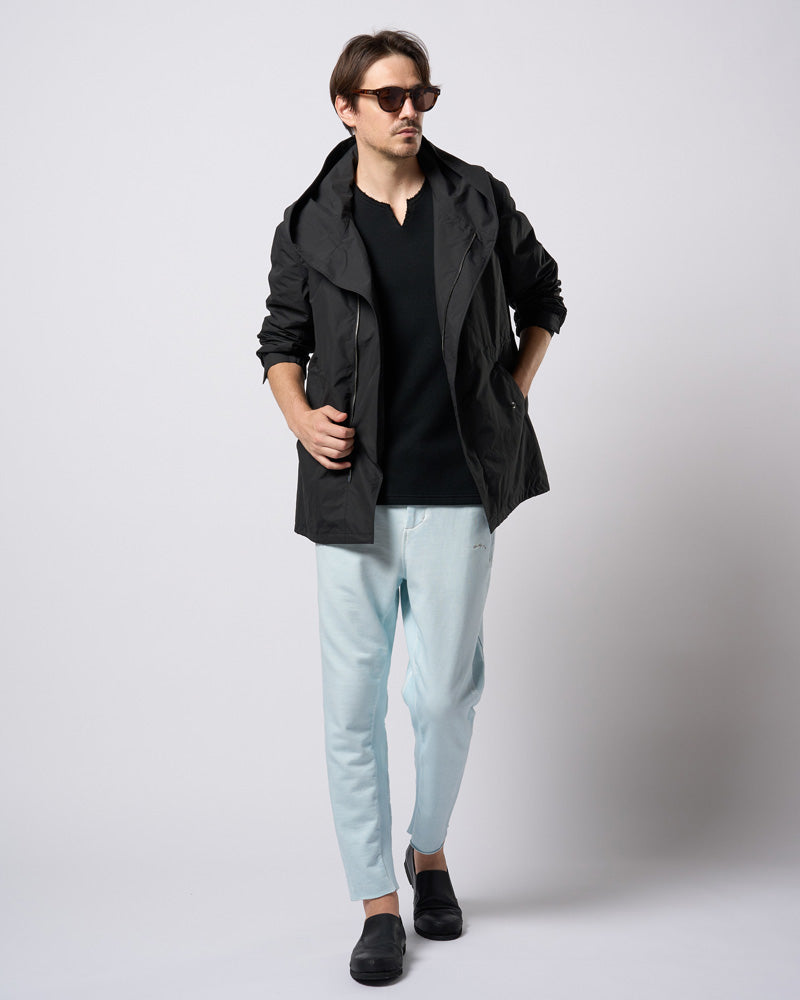 quarter-knit key neck H/S