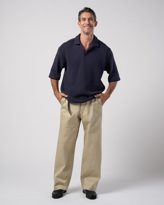 russell knit skipper polo H/S