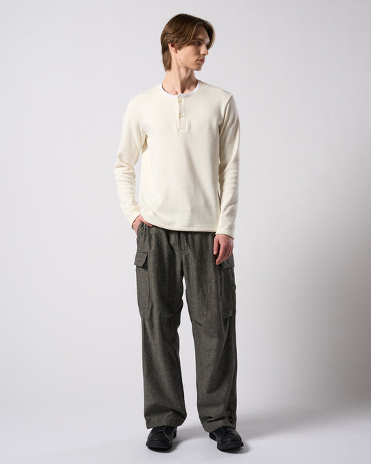 back boa thermal henley L/S