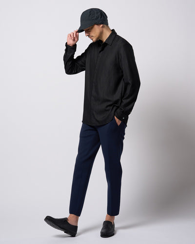 fly front shirt