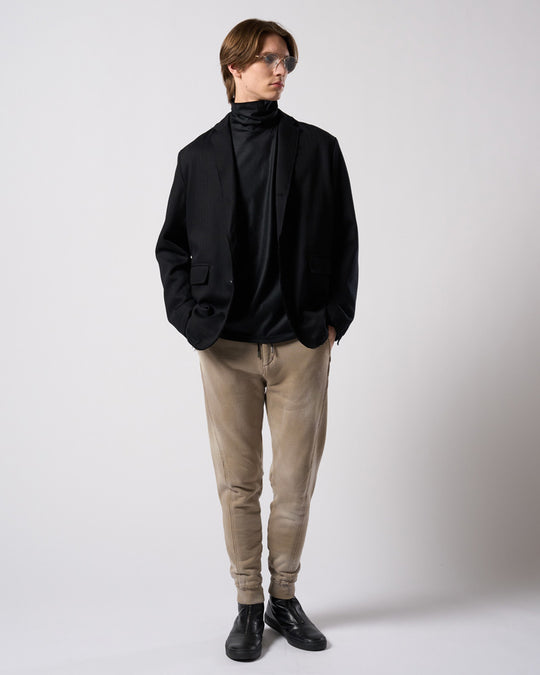 fade switching rib sweat pants
