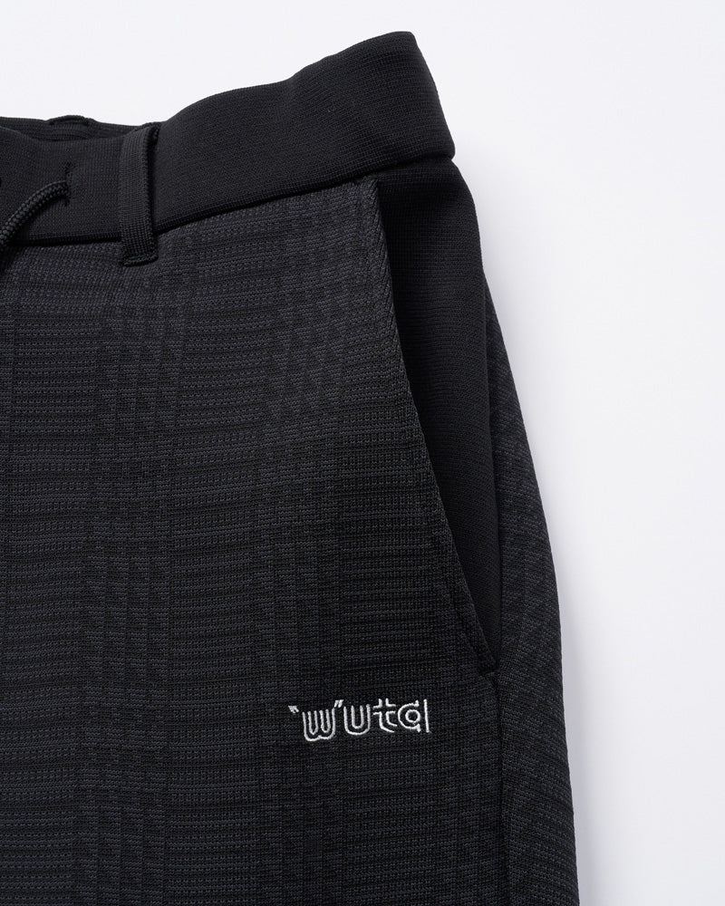 【muta × wjk】function knit easy slacks(jacquard check)
