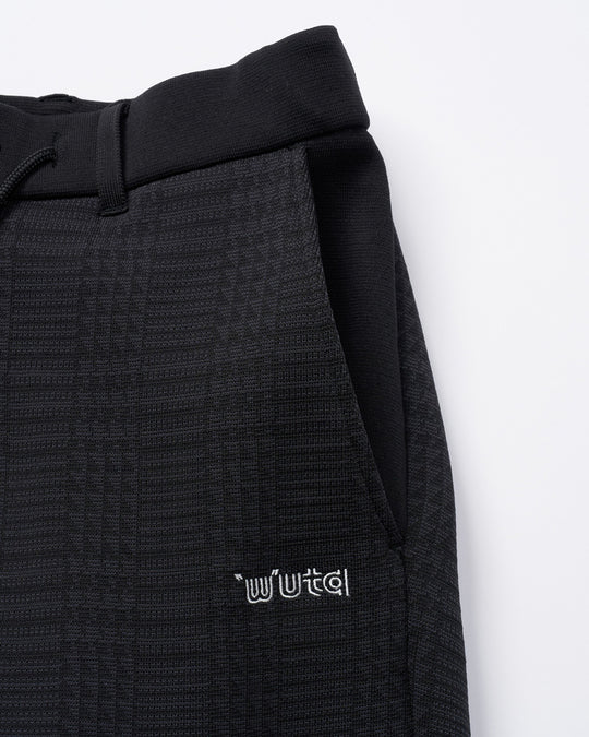 【muta × wjk】function knit easy slacks(jacquard check)