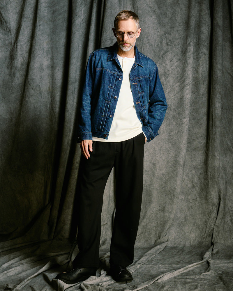 denim jacket type1 (used)