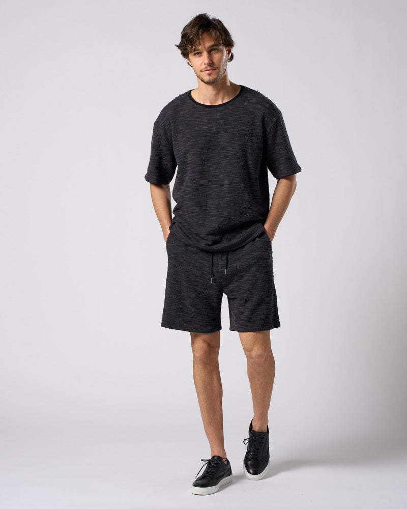 【muta × wjk】knit jacquard relax shorts