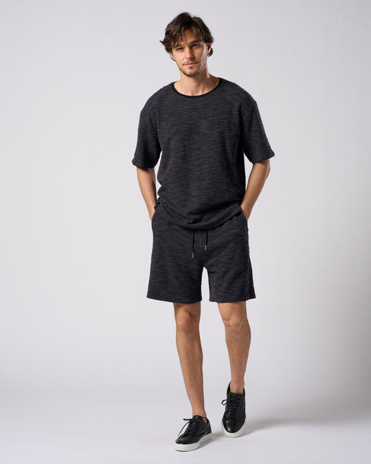 【muta × wjk】knit jacquard relax shorts
