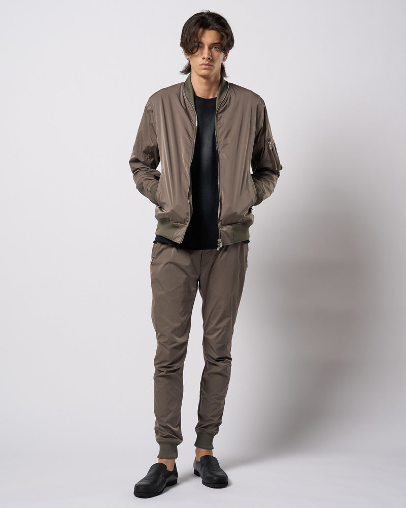 tuck rib pants