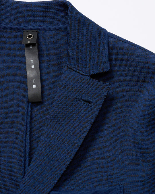 【muta × wjk】function knit jacket (jacquard check)