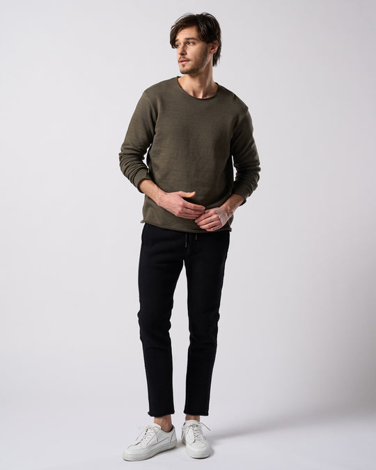 cut-off light sweatshirt