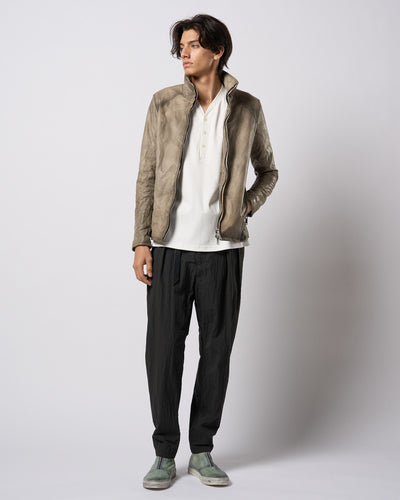 wide tapered slacks