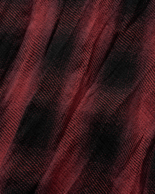 【muta × wjk】twist wrinkle check shirt
