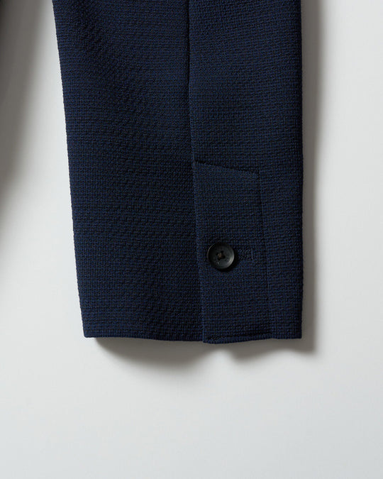 function knit jacket (jacquard check)