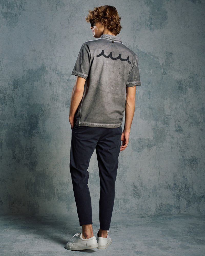muta × wjk】cut-off polo S/S(printed) – wjk online store