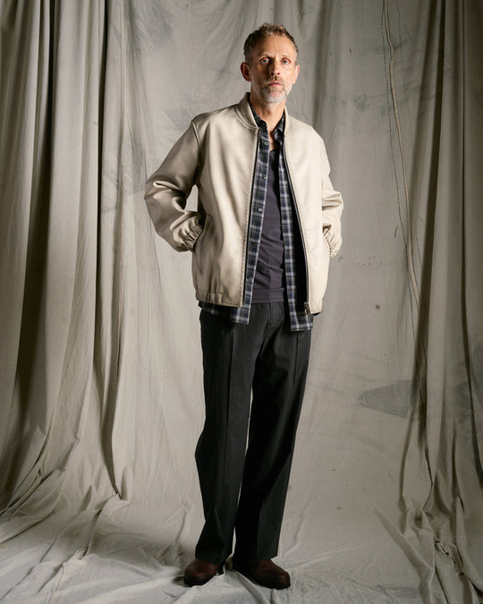 airy wool voile shirt