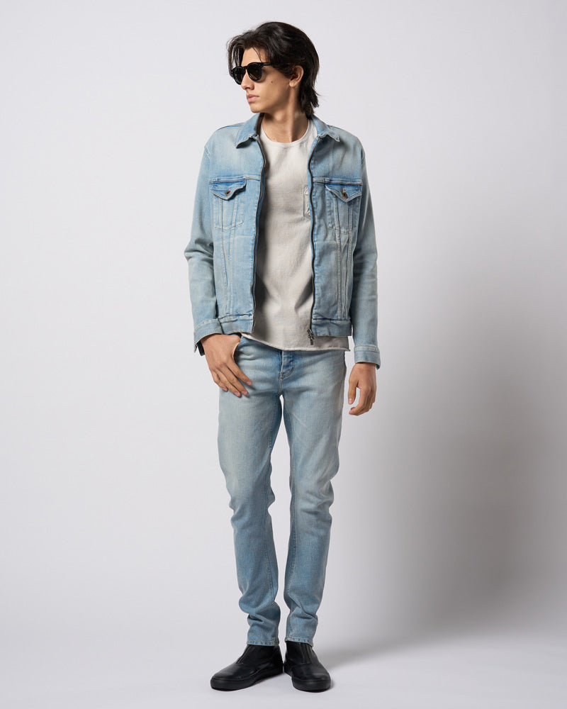 slim banana denim
