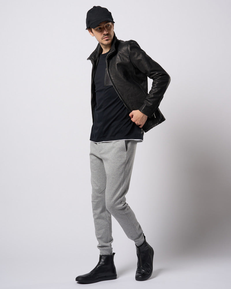 basic rib sweat pants