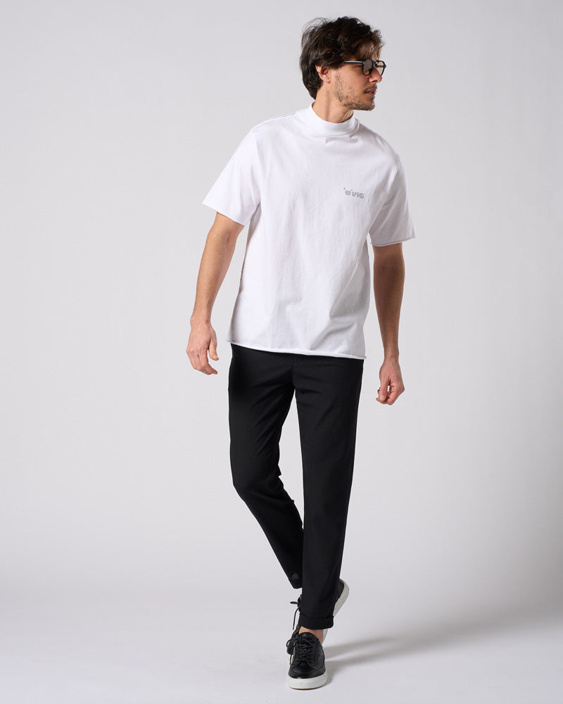 tuck slim slacks