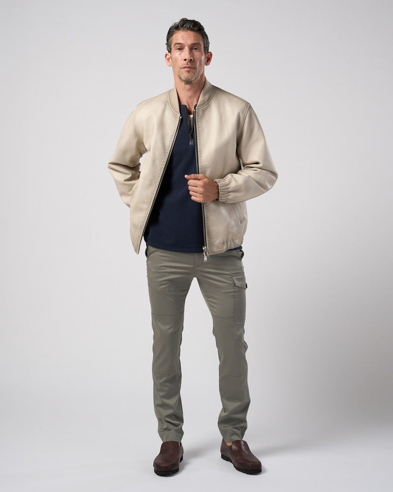 soft luxe urake half-zip sweatshirt