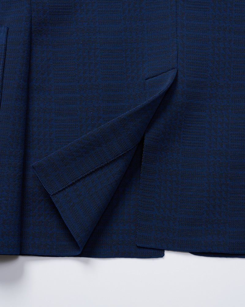 【muta × wjk】function knit jacket (jacquard check)