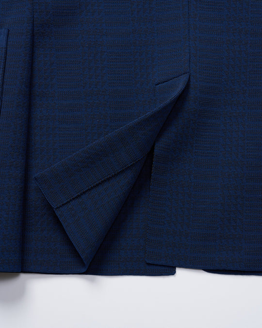 【muta × wjk】function knit jacket (jacquard check)