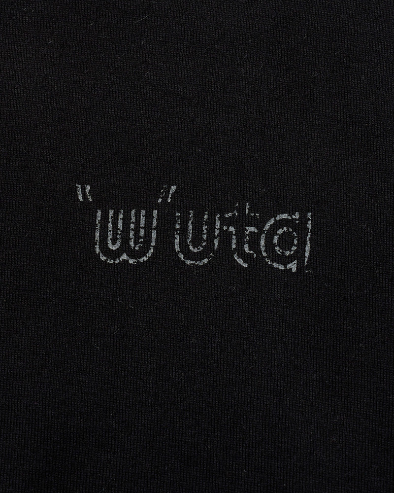 【muta × wjk】cut-off mock-neck L/S(printed)
